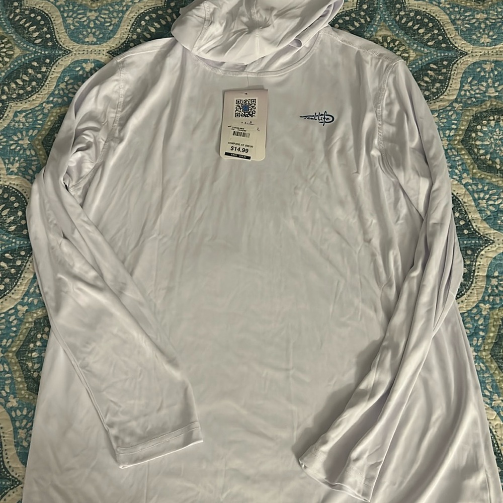 NWT reel life fishing hoodie